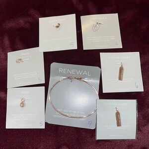 New Origami Owl rose gold bangle bracelet kit